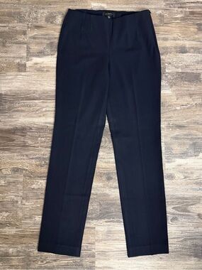 Talbots Women’s Navy Blue Straight-Leg Pants Sz 6L